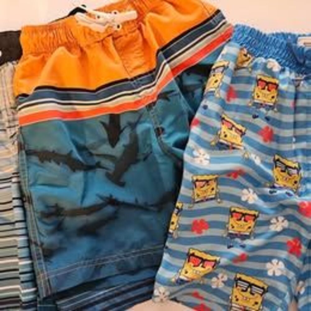 Boys Size 6 and 7 Swim Trunks
